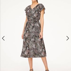 NWT LOFT Outlet Floral Midi Dress